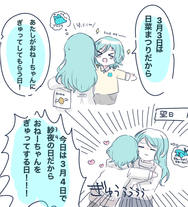 日菜まつりと紗夜の日

 #バンドリ 