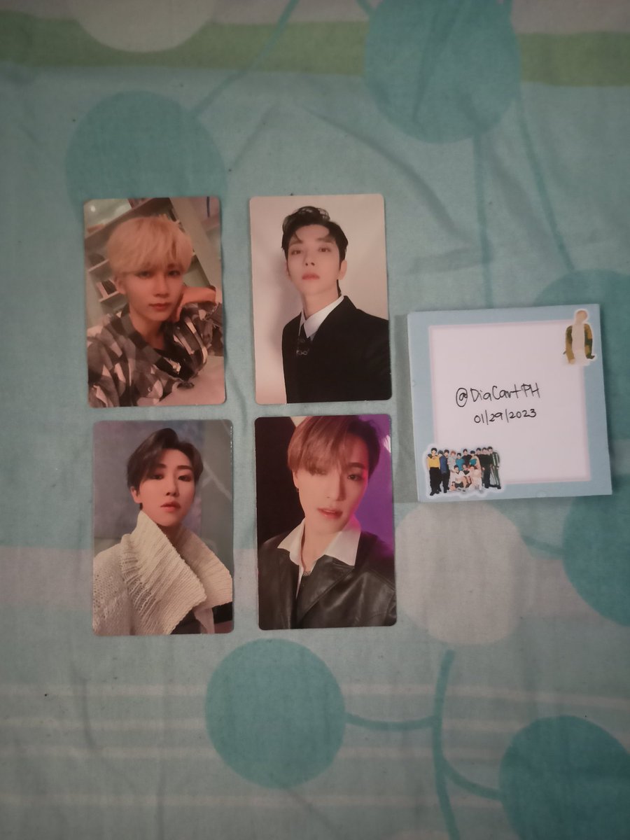 DiaCartPH's tweet photo. WTS LFB help rt #DiaCartPHOnhand 

SEVENTEEN Jeonghan, Joshua, The8 &amp; Dino Attacca Carver PC

-₱90 + ₱15 for PF
-mint condition https://t.co/RBfGtEbuWo