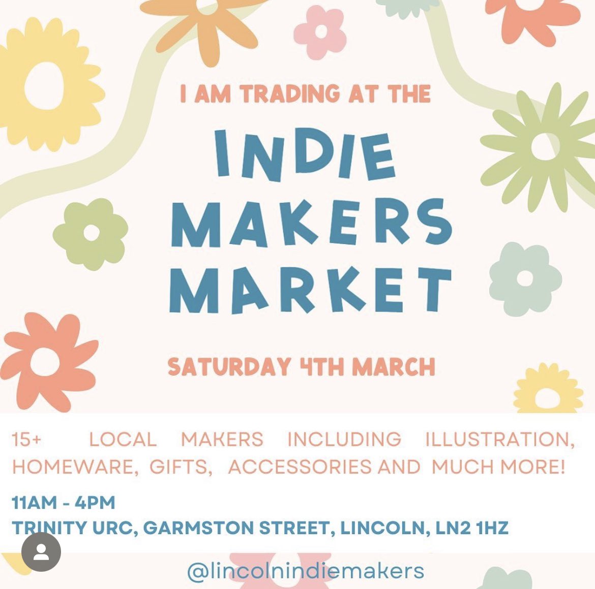All set up &amp; ready for our first market of the year <a href="/stellaireshops/">Stellaire Apothecary</a> ✨🌙

If you’re in Lincoln come by &amp; checkout some local small businesses