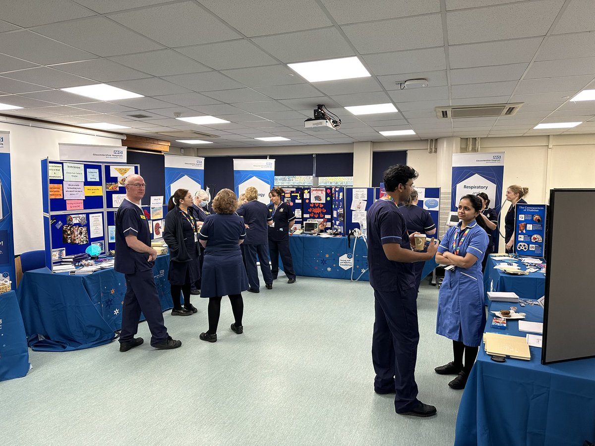 Craig Bradley (@craigbradleyrn) on Twitter photo The Nursing & Midwifery Open Day <a href="/gloshospitals/">Gloucestershire Hospitals NHS Foundation Trust</a> is buzzing!
Great to hear the 5 minute pitches by each team about why they are proud of their department and why they are a great place to work! 🤩 The Nursing & Midwifery Open Day <a href="/gloshospitals/">Gloucestershire Hospitals NHS Foundation Trust</a> is buzzing!
Great to hear the 5 minute pitches by each team about why they are proud of their department and why they are a great place to work! 🤩