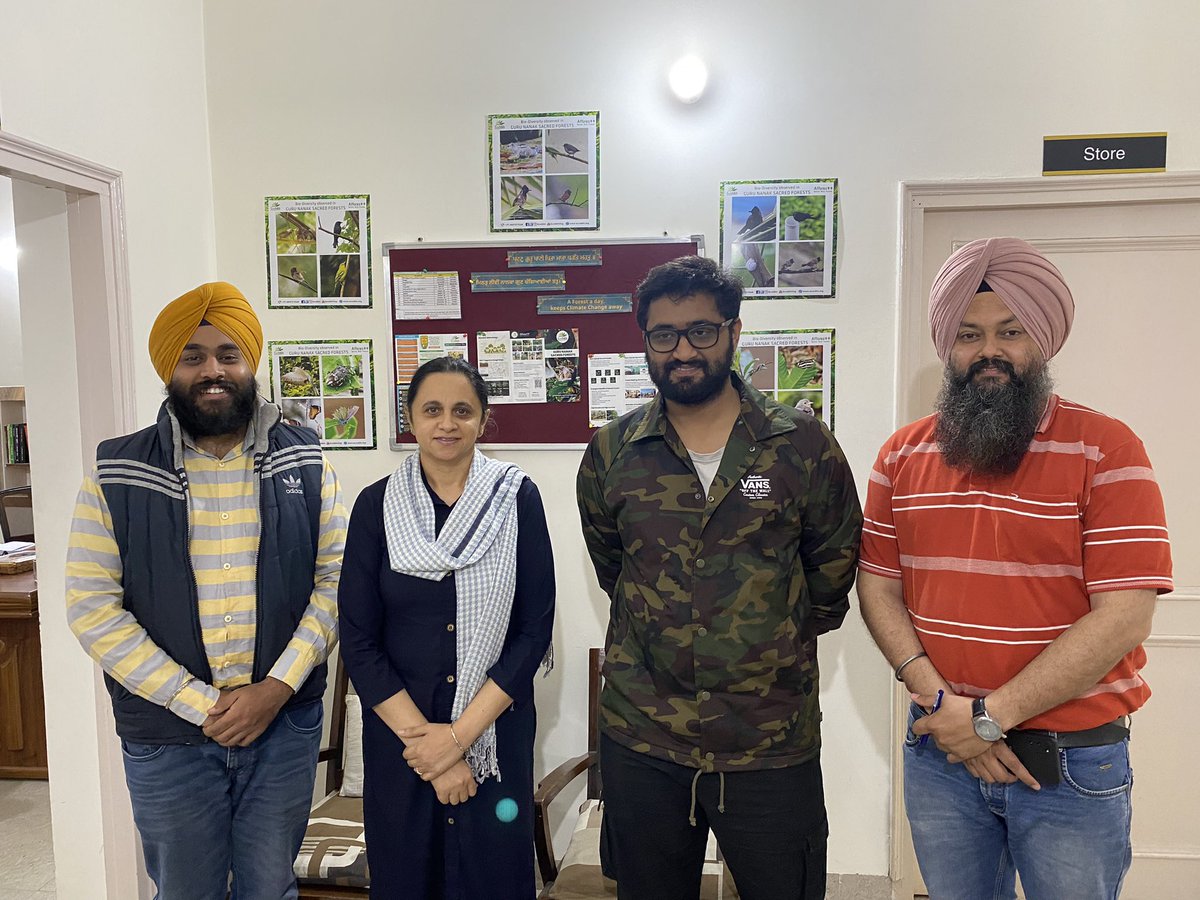 CleanAirPunjab's tweet image. The Ludhiana team met today to develop a plan for citizen engagement in raising awareness of air pollution and its effects. The goal is to develop more aware citizens that are conscious of collective issues as well as the roles of people and groups in making Clean Air a reality.