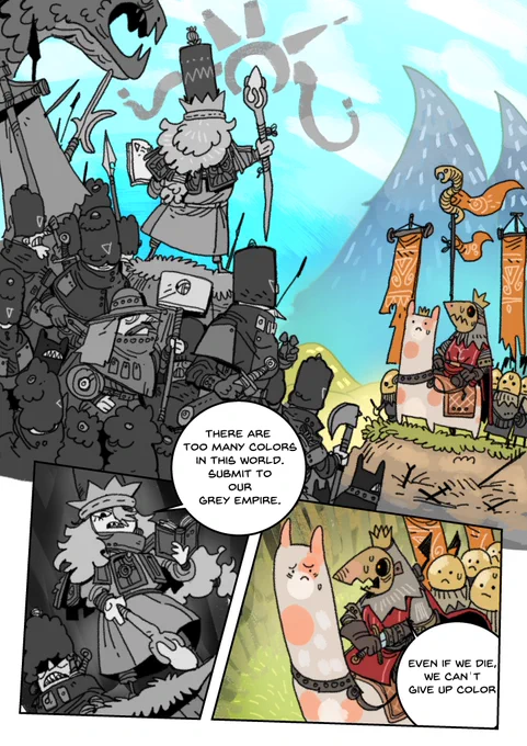 War of color(1/2)

new comics! hope you like it!

#comicstrip #comics 