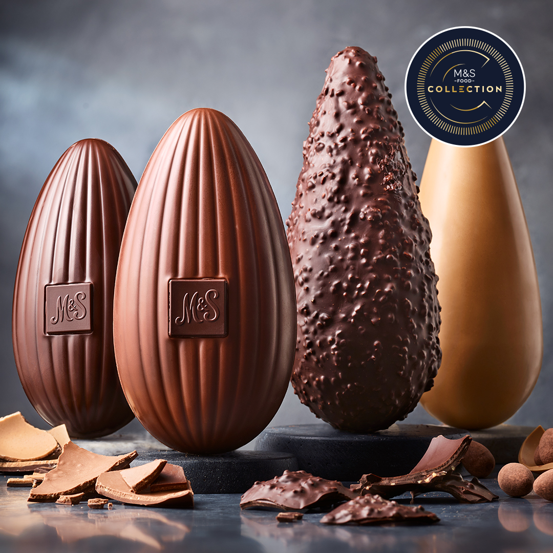 Diamond egg M (dark chocolate) 180 Grs - The Belgian Chocolate Makers