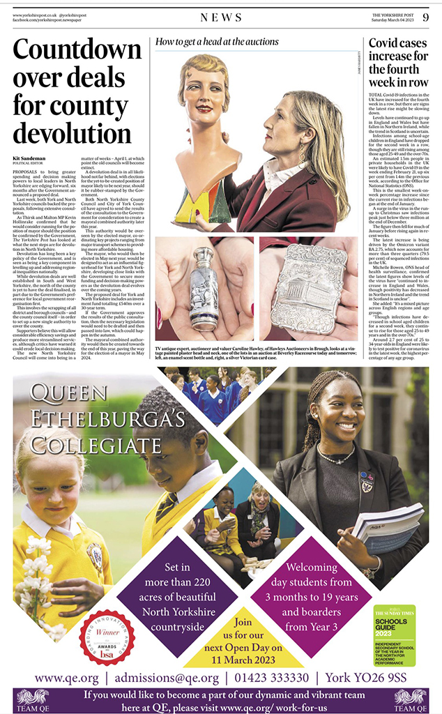 YPinPictures's tweet image. Nice set of #antiques for sale by #Hawleys #Auctioneers to be held @Beverley_Races @hawley_caroline #TV #antique #expert #auctioneer and #valuer #CarolineHawley see more #online @yorkshirepost @YPinPictures #Yorkshire and click the link yorkshirepost.co.uk/subscriptions #subscribe