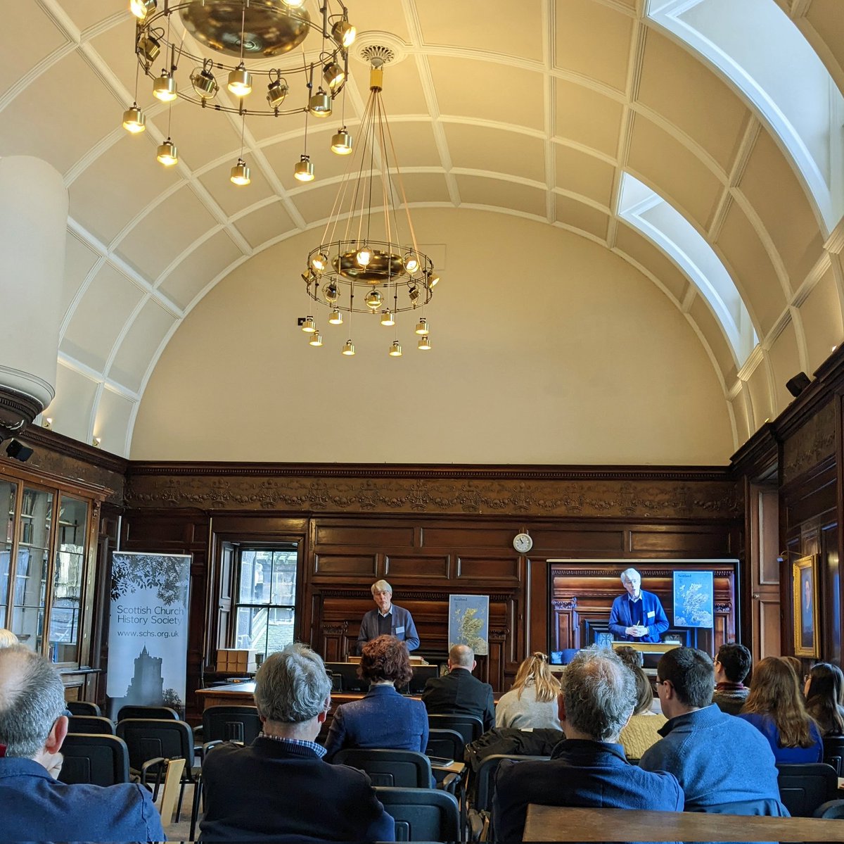 Scotchurchhist's tweet photo. Kicking off our programme with a talk from Harry Sprange (author of 'Children in Revival') on the history of child spirituality #schsconf https://t.co/cR8tqnTT8E