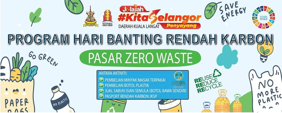 MPKualaLangat's tweet photo. Jemput datang! Hari Banting Rendah Karbon.
5 Mac 2023 Ahad bertempat Banting Waterfront ❤️🌹
Sangat menjimatkan, anda hanya bawa botol kosong dari rumah untuk membeli pelbagai pencuci.👍
Jom kita guna semula botol pencuci kita. ♻️✅
#PASARZEROWASTE
#AGROSELKUALALANGAT
#MPKL https://t.co/PVJW25hiqN