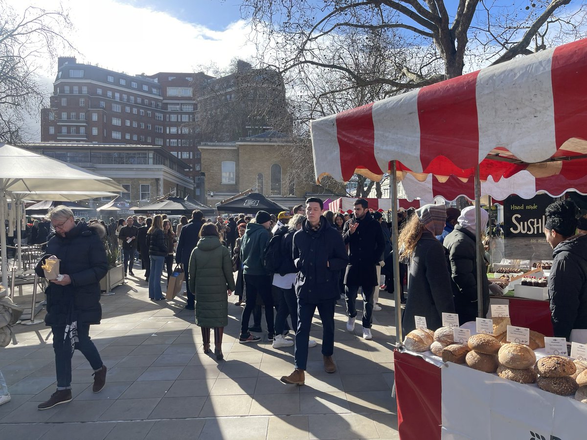 Shopping along the King’s Road today? 
Find out who’s at our Fine Food Market until 4pm for a post-shopping treat: partridges.co.uk/foodmarket