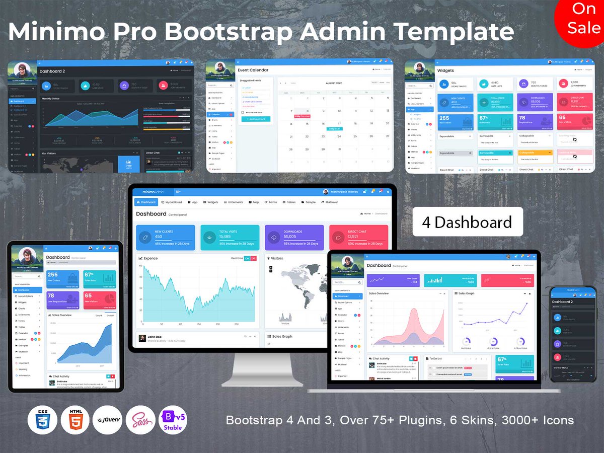 MultiStoreTheme's tweet photo. Minimo Pro is a Premium Admin Template. 

https://t.co/SfzVeg2KYH

#envato #themeforest #Bootstrap4 #opensource #uxdesign #interface #uidesign #inspiration #webdesign #userinterface #dailyui #uiuxgifs  #Bootstrap4Admin #Bootstrap4AdminDashboard #CMSdashboard #AnalyticalDashboard https://t.co/QtAvdYzzqN