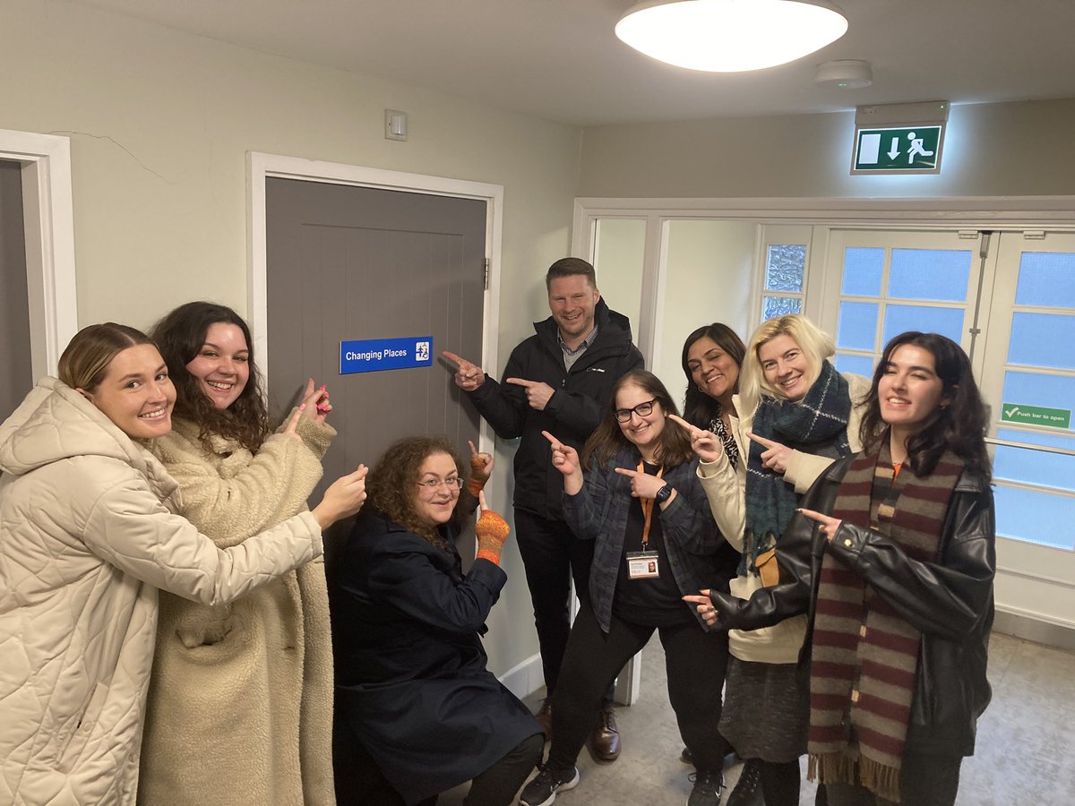 Great to be using a venue for the <a href="/MDUK_News/">Muscular Dystrophy UK</a> Information Day in York that has a <a href="/ChangingPlaceUK/">Changing Places UK</a> toilet. Thank you for having us <a href="/JRHT_FolkHall/">New Earswick Folk Hall</a>. Obligatory team Changing Places ‘selfie’…