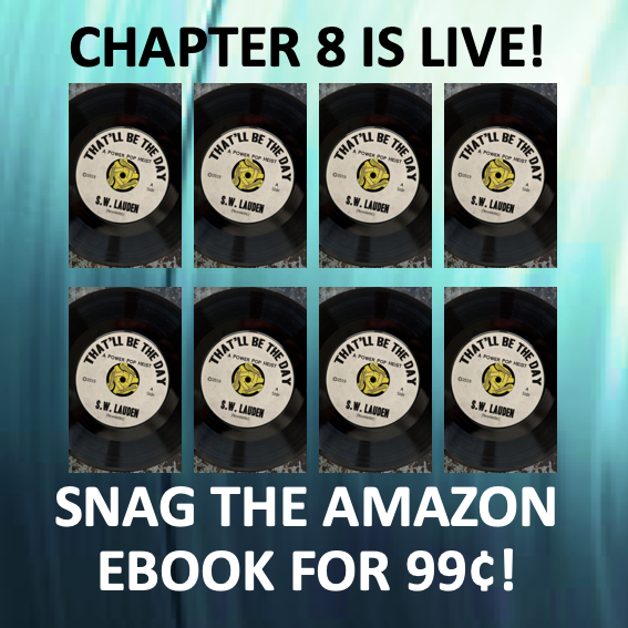 Chapters 1-8 of 'That'll Be The Day: A #PowerPop Heist' are LIVE & FREE! ⚡️💥 Or snag the whole damn Amazon-dot-com EBOOK FOR 99¢ March 4-11! rememberthelightning.substack.com/p/thatll-be-th…
#amreading #crimefiction #kindledeals #kindlebookdeals #booklovers #FridayReads