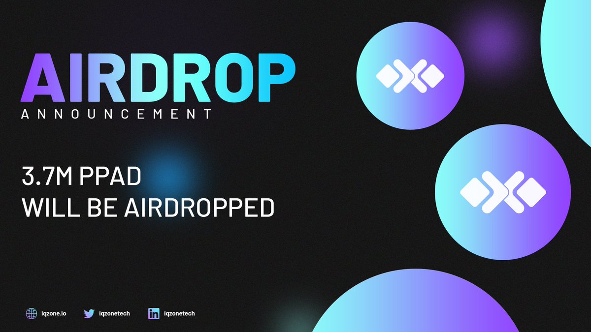 📢3.7M PPAD WILL BE AIRDROPPED💸 We'll send back all your PPADs & LPs to your wallets, which we had to burn in our old 3 stake & 3 farm pools.🔥 ⏰Starts: 5 March 11:00 AM UTC Find the distribution times on each sheet! ➡️ bit.ly/3YjH0he PS: LPs are converted to PPAD.