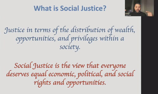 "Social justice is the view that everyone deserves equal economic, political, and social rights and opportunities." Luis Cruz #seesummit #seeusall

#studentvoice elevates both local and shared issues in our schools across the country.