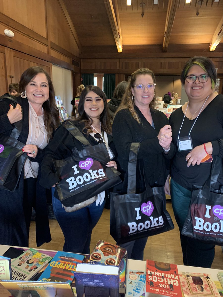 Just some of the great librarians that I was able to meet! We are proud to serve your schools ! #4CSLA @helloCPI #books #literary