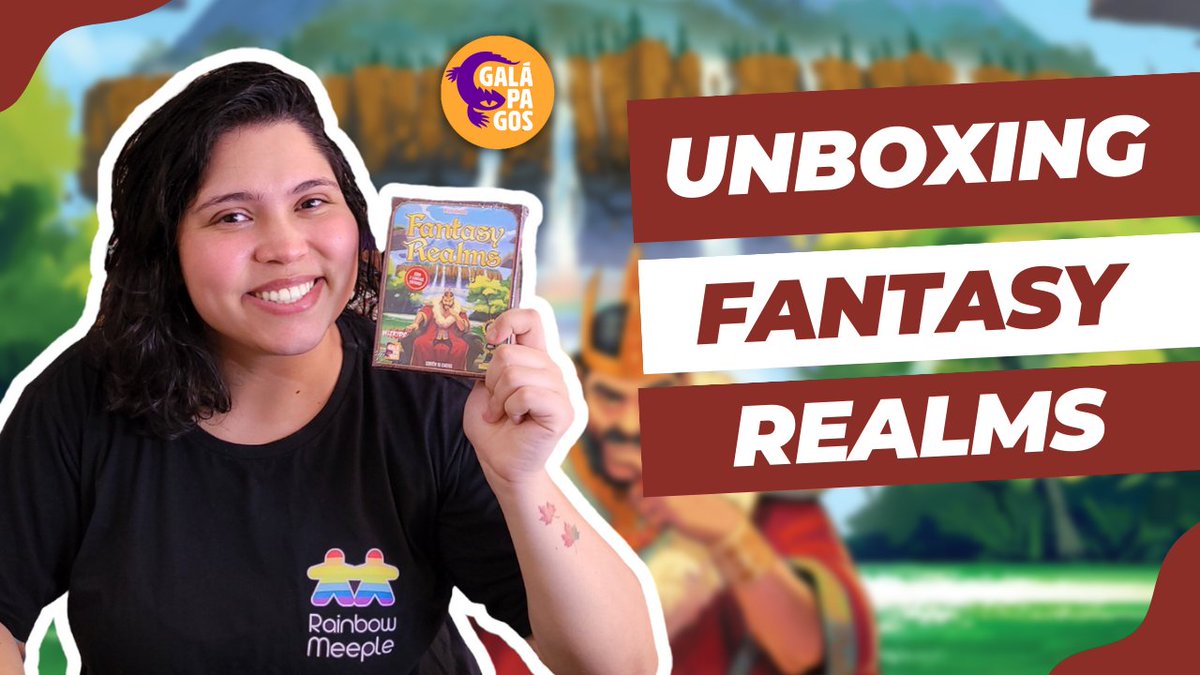 FANTASY REALMS - Unboxing | <a href="/mundogalapagos/">Galápagos</a> youtu.be/JoW-IhPuxzU via <a href="/YouTube/">YouTube</a>
