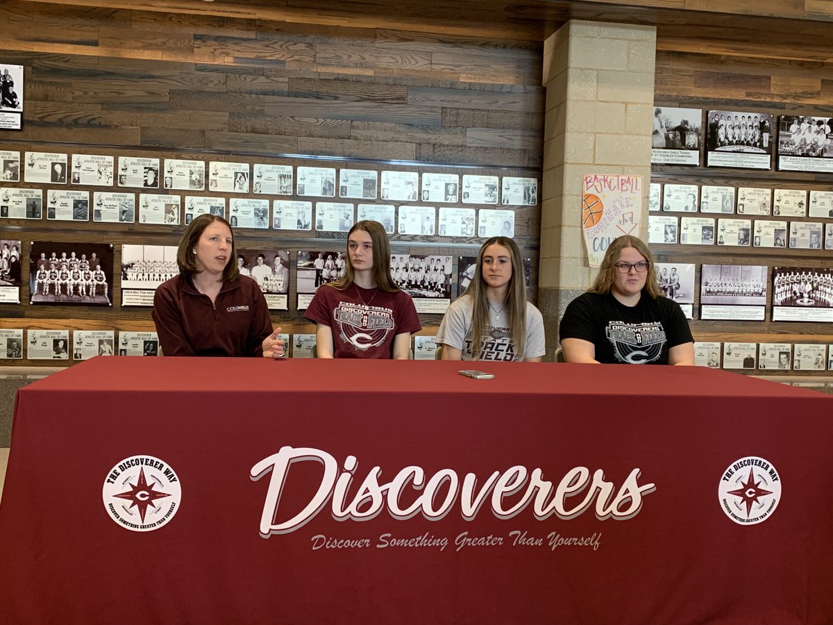 Tim Kwapnioski (@tkwapnioski) on Twitter photo Media Day <a href="/DiscovererWay/">Columbus High</a> for <a href="/CHS_DiscovTF/">Discoverers Girls Track</a> <a href="/columbusgsoccer/">CHS Girls Soccer</a> <a href="/CDiscoverersTF/">Columbus Track & Field</a>. #GoDiscoverers #TheDiscovererWay #DiscoverSomethingGreaterThanYou <a href="/CTelegramSports/">Columbus Telegram Sports</a> Media Day <a href="/DiscovererWay/">Columbus High</a> for <a href="/CHS_DiscovTF/">Discoverers Girls Track</a> <a href="/columbusgsoccer/">CHS Girls Soccer</a> <a href="/CDiscoverersTF/">Columbus Track & Field</a>. #GoDiscoverers #TheDiscovererWay #DiscoverSomethingGreaterThanYou <a href="/CTelegramSports/">Columbus Telegram Sports</a>
