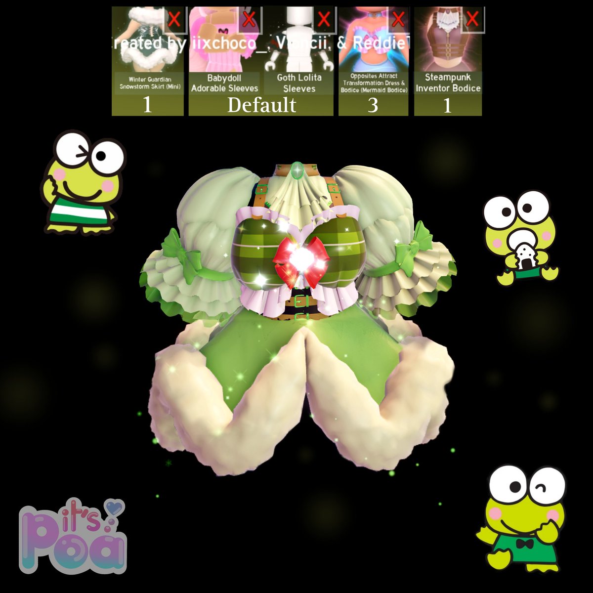 PoaLovelie's tweet photo. Royale High Outfits 💫 Sanrio Friends 💫
Part 2 🏰
#royalehigh #royalehighoutfithacks #royalehighoutfit #royalehighoutfits #royalehighoutfithack #sanrio https://t.co/DmsEDtlQPC