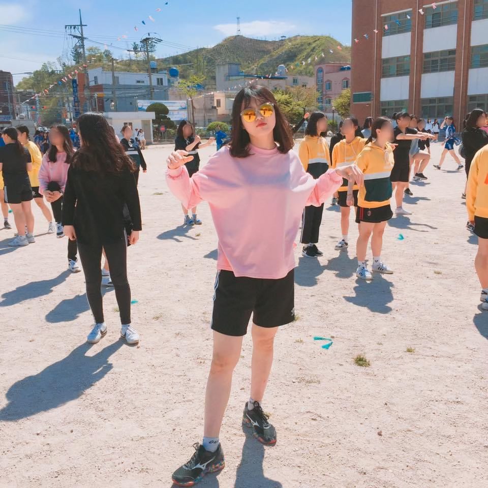 고딩때 계주나가서 일등했다는 다봉