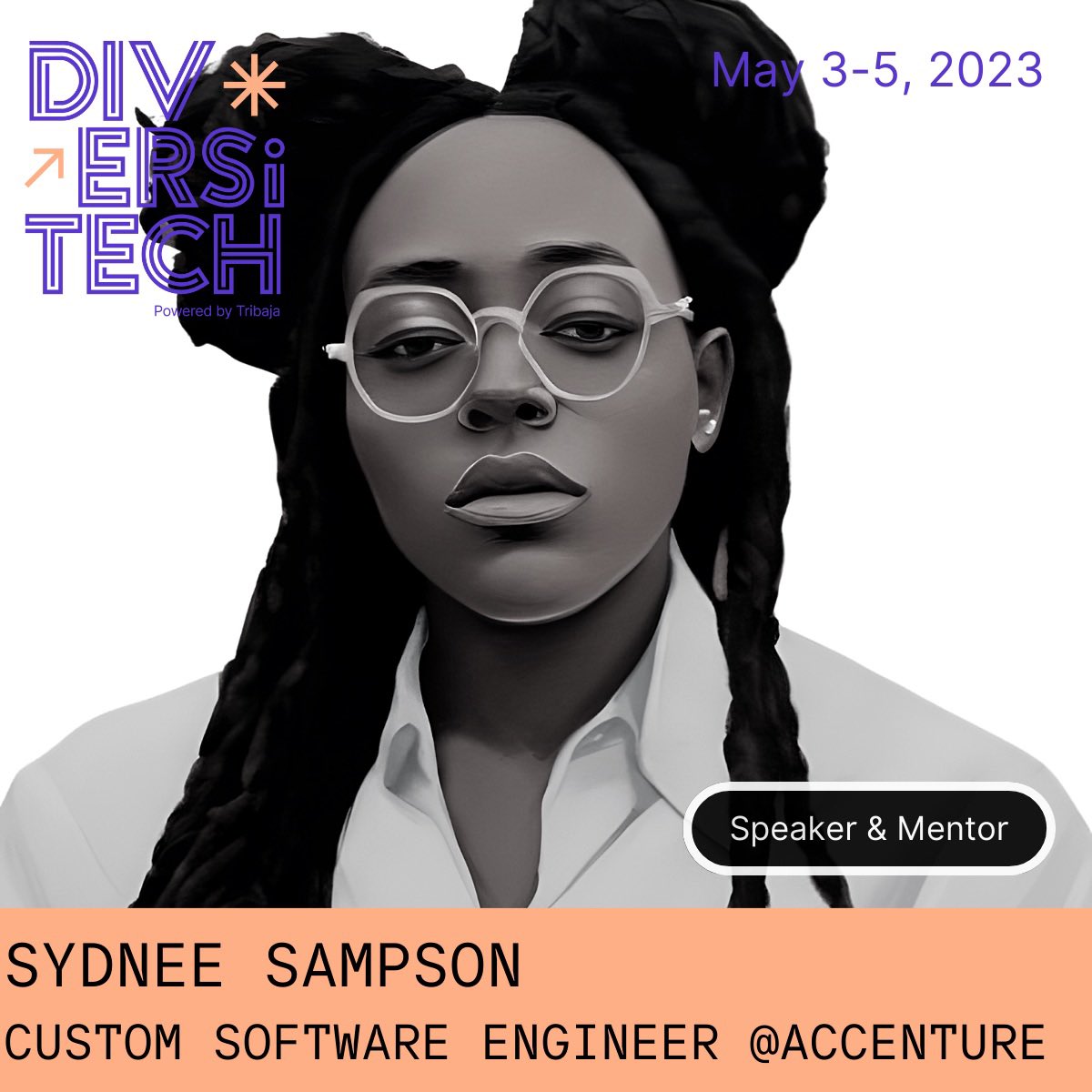 sydneesynergist's tweet image. Excited to be a part of Diversitech 2023 - a conference that brings together diverse tech professionals to explore the latest trends and emerging technologies. Join us for three days of learning and networking! #DiversityandInclusion #DiversitechFest #diversitech @Join_Tribaja