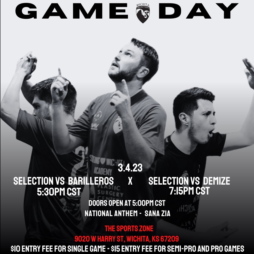 IT IS GAME DAY! 

MLIS Premier Arena Soccer League

Double Header 
⏰- PASL(Semi-Pro) Kick-Off <a href="/5/">Reserved</a>:30PM 
 MLIS(Pro) Kick-Off @7:15PM 
 (Doors Open at 5:00PM)
