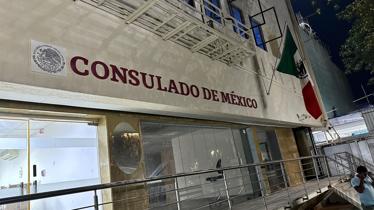 AdolfoGEstrada's tweet photo. Consulado de México en Mumbai, 4 de marzo de 2023 https://t.co/w9rAp8MnbC