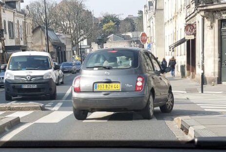 isaillard's tweet image. Vu à Nantes : une plaque qui doit faire des jaloux !!