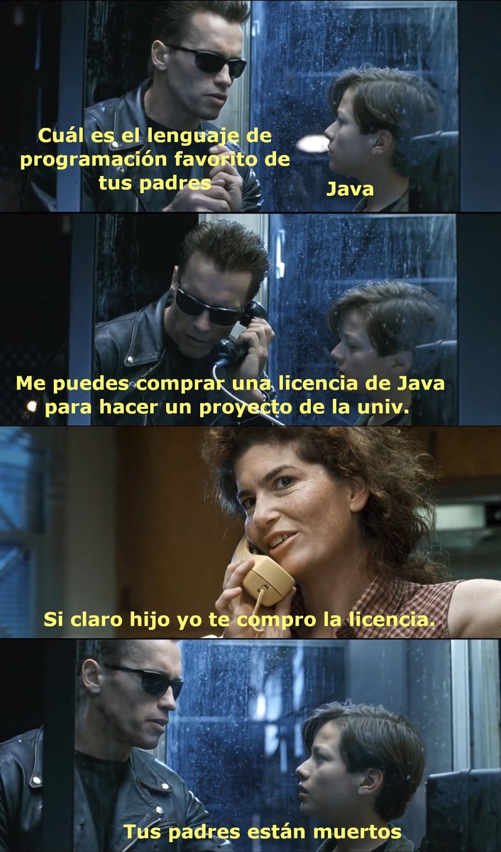 jgrateron's tweet image. #java #sdkman
Java es gratis, puedes usarlo tranquilamente en cualquier proyecto.