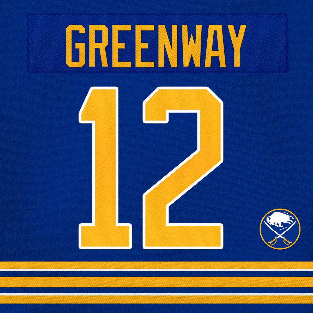 BuffaloSabres's tweet photo. New team, new number👊

#LetsGoBuffalo https://t.co/l8YVXmVvzf