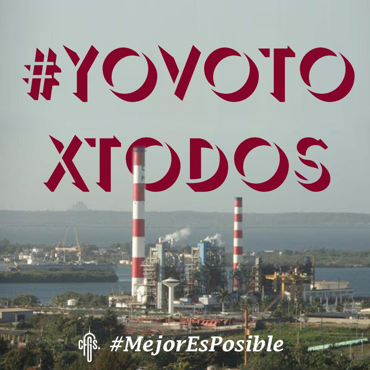 #Cienfuegos sabe que el 2️⃣6️⃣ será otro día para vencer!!! 
#YoVotoXTodos #MejorEsPosible