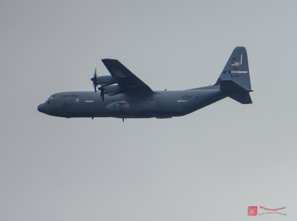 TheSnoopySnoop's tweet photo. Back garden shot
1st USAF 🇺🇸 C-130J arriving @belfastairport today from Souda Bay
#AE4AF4 08-3179 317th AW Dyess AFB AMC
#AvGeek #planespotting #aviation #aviationphotography https://t.co/xGd31dicW7