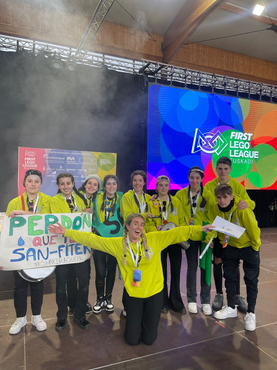 sanfidel_ikas's tweet image. Txapeldunak! 🏆🏆 Zorionak, makinak! Lan izugarria First Lego League txapelketan, SANFITEK_LAND! Lau sari lortu ditugu: lehiaketaren 1. eta 2. sariak, eta, gainera, robotaren diseinu eta portaera onena. Bikain egin duzue! 

#Zientzia #Teknologia #Robotika #FLLEuskadi