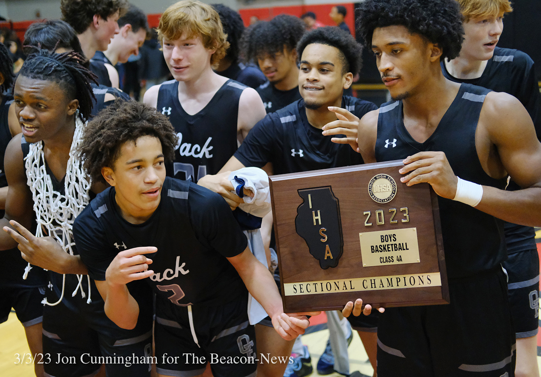 EXTRA photos: <a href="/OEWolvesbball/">Oswego East Bball</a> Sectional championship postgame. SIX MORE game photos with story <a href="/TylerJ_44/">Tyler</a> by <a href="/RickArmstrong28/">Rick Armstrong</a> <a href="/BeaconNSports/">Beacon News Sports</a>. <a href="/OEHS_GoWolves/">OEHS Athletics</a> <a href="/johnson_ryan11/">Ryan Johnson</a> <a href="/mekhi_lowery/">Mekhi Lowery</a> <a href="/bryce_shoto2/">Bryce Shoto</a> <a href="/JehvionS/">jehvion starwood.</a> <a href="/_blanco5_/">Mason Blanco</a> #TribSuburbanSports