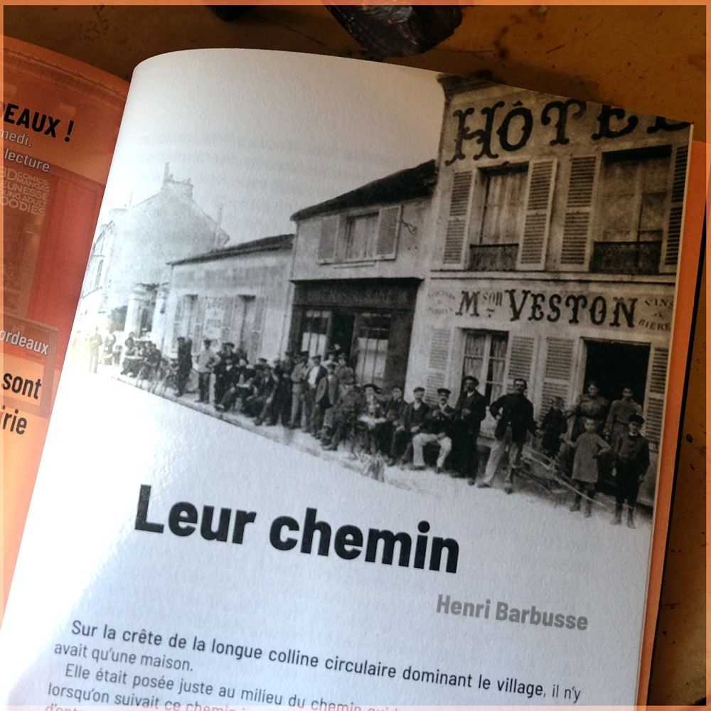 FictionRadical's tweet photo. Que pourrez-vous lire dans #Fiction #4 ?
Un chemin entre deux rangées de maisons ou à l'orée du bois au petit matin, aucun présage n'assombrit le ciel, et puis la banalité déraille en deux incroyables histoires.
#HenriBarbusse #magazine #imaginaire #fantastique #absurde #excès https://t.co/vAHSHYPcyv