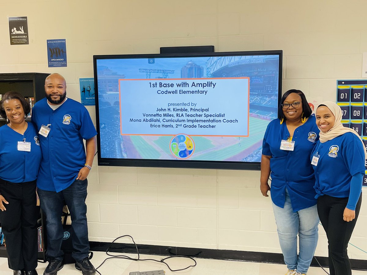 Codwell ES modeling instructional excellence at HISD’s data series! #dataseries @TeamHISD @HISD_Assessment @CodwellES @JohnKimAP4U