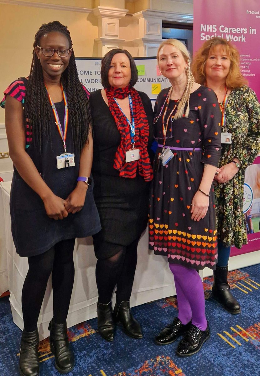 Did you know that many teams in the <a href="/NHSEngland/">NHS England</a> recruit social workers? AND we offer ASYE! Lots of conversations today, see joinbdct.co.uk/social-workers to learn about our career paths in <a href="/BDCFT/">BDCFT NHS</a>
