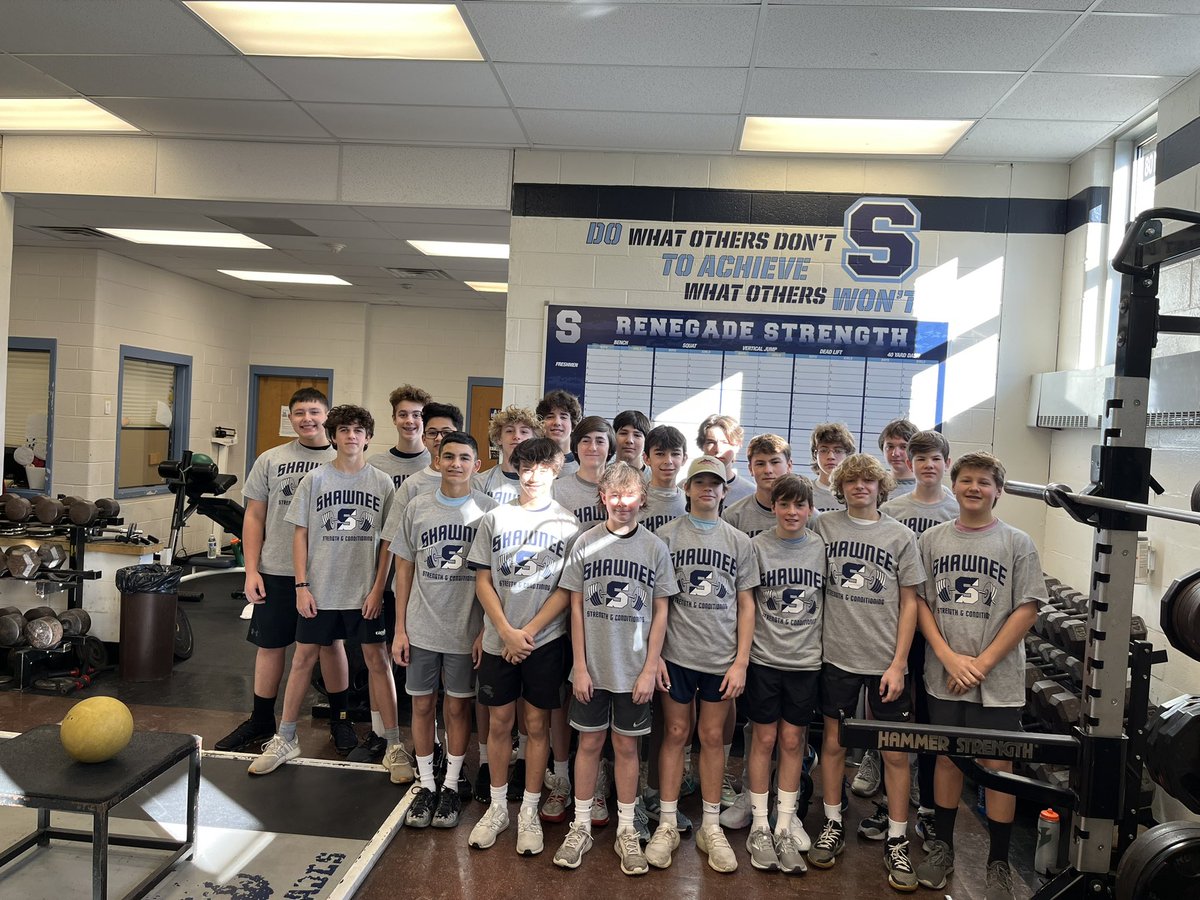 SHSrenegadesFB's tweet photo. Thank you to all the athletes who participated in our Saturday Strength & Conditioning Clinics. Thank you to MYAA for sponsoring such a great opportunity to work with these young athletes! #gorenegades #family #alwaysgetbetter https://t.co/azl3yHO0Z2