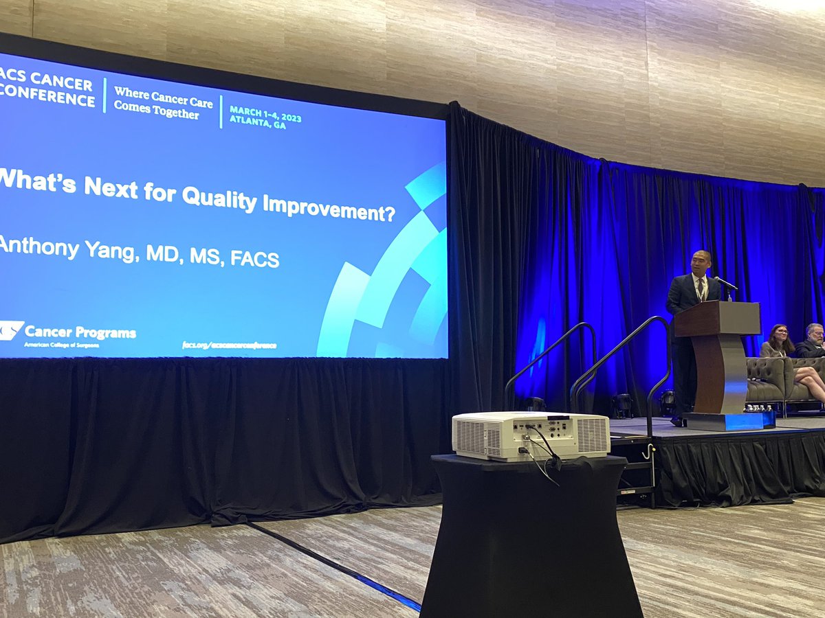 DrJudyBoughey's tweet image. Great talks about the future of the ACS Cancer Programs @TimMullettMD @TonyYangMD @AmColSurgCancer #cancerconference