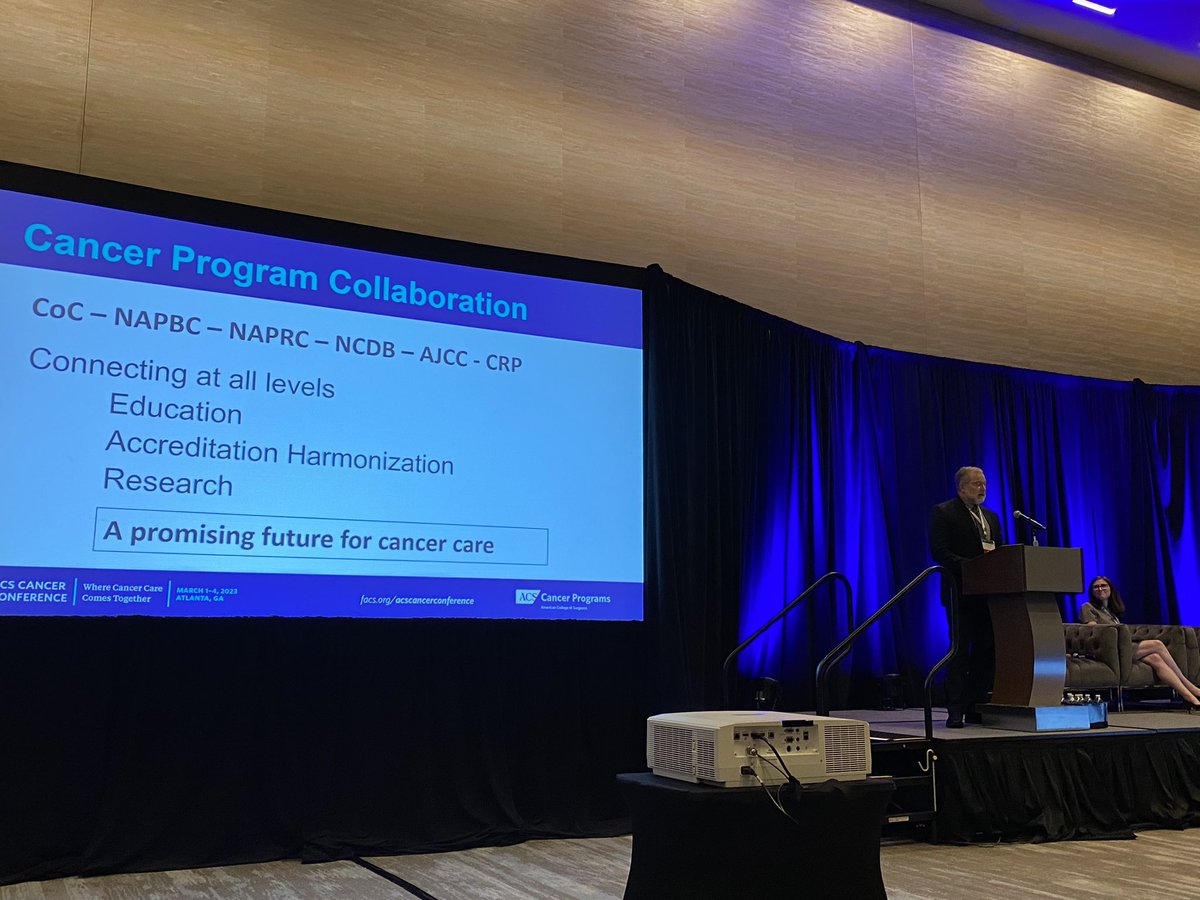 DrJudyBoughey's tweet image. Great talks about the future of the ACS Cancer Programs @TimMullettMD @TonyYangMD @AmColSurgCancer #cancerconference