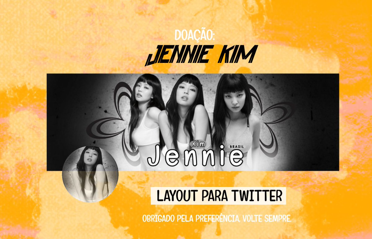 ✦ DOAÇÃO DE LAYOUT 
• Jennie Kim, Black Pink.

- Acompanha icon 
- Troco apenas o título

❗️Regras: 
- Seguir o projeto 
- RT e FAV no fixado
· Se interessou? Nos chame na DM!