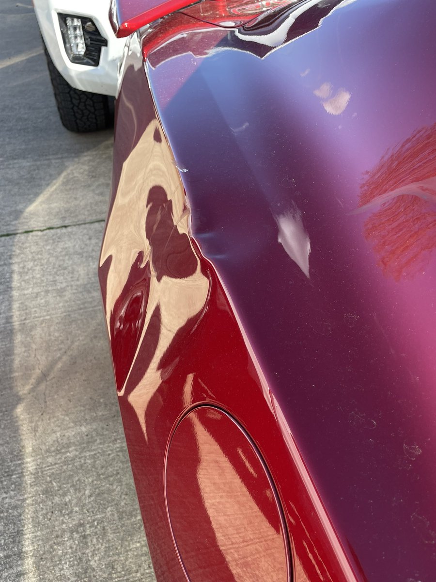 calebbox's tweet image. Sad day for the ZL1 and the AT4. #straightlinewind *Garage was occupied for a bathroom remodel*