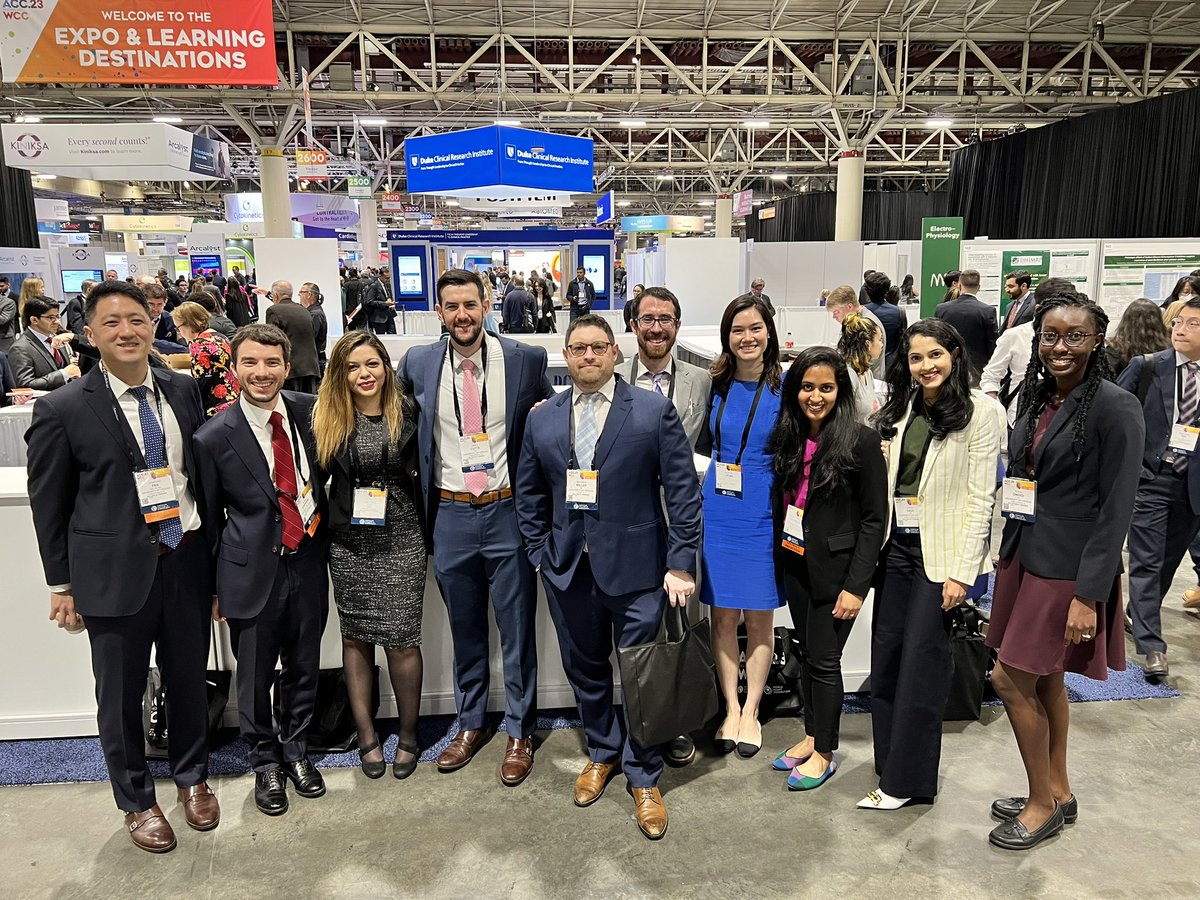 Great representation by UVA residents and fellows at #ACC2023 @CardioUva @UVACardsFellows @UvaDOM @Jcuttsy013 @OliviaOndigi @Nick_Ashur @NHosadurg @julietteklogan @ACCVirginia