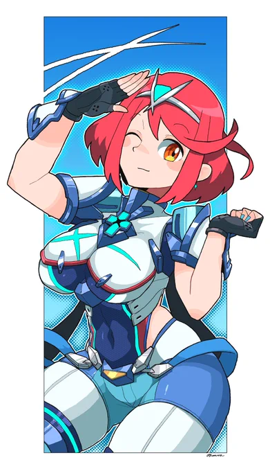 ホムヒカ参戦二周年らしいし最近ゼノブレイド2クリアしたしホムヒカ再掲 