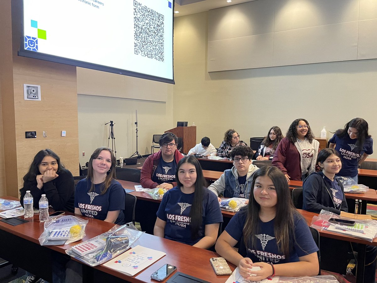LFHSmedical's tweet photo. LFU/LFHS having fun at Driscoll Inspirational Role Models in Health Care Industry presentation! #iteachlfu @CCavazos16 https://t.co/0Bm5rSwKgi