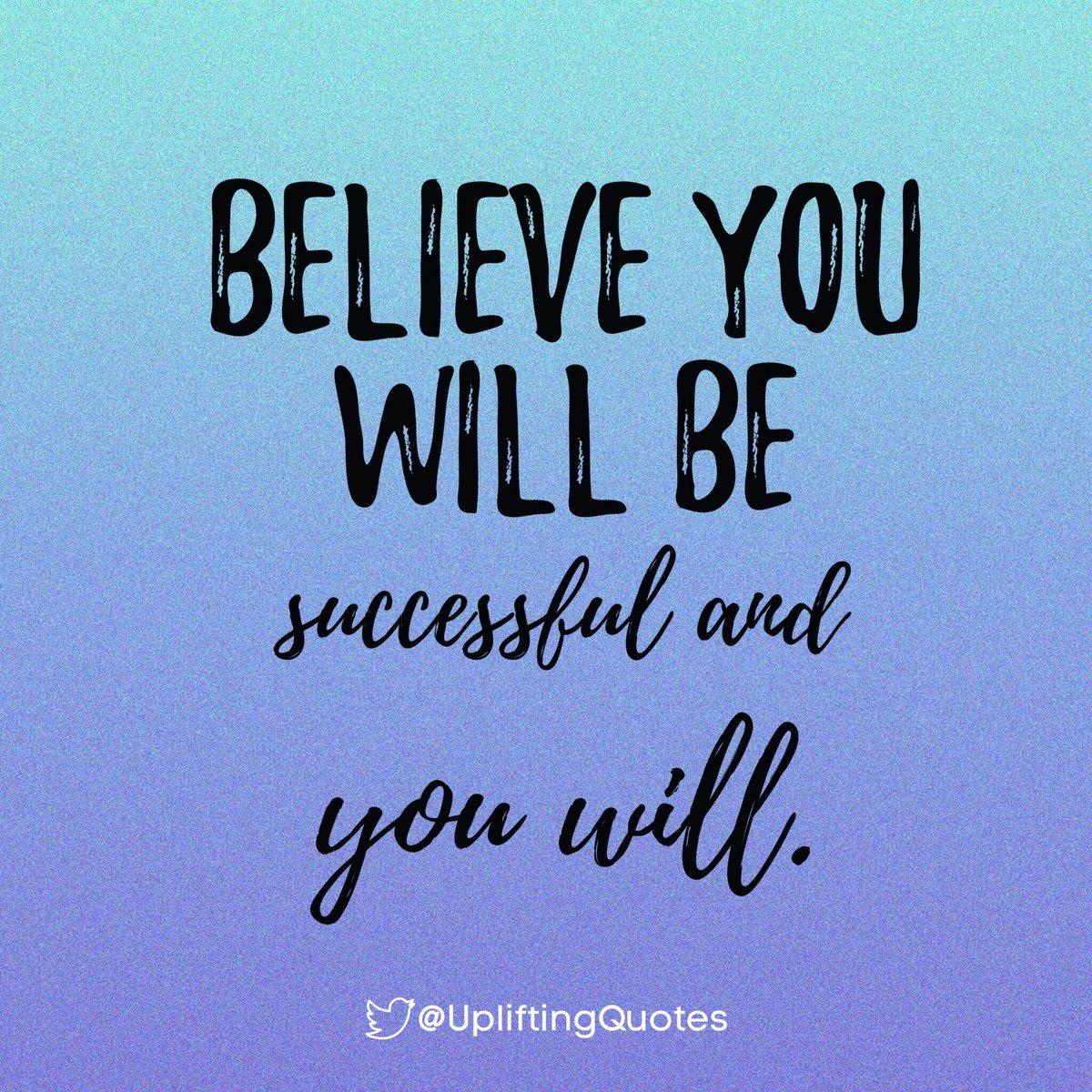 Believe you will be successful and you will. #believe #besuccessful 
via @UpliftingQuotes RT @positive72349 

#MondayMotivation ✨