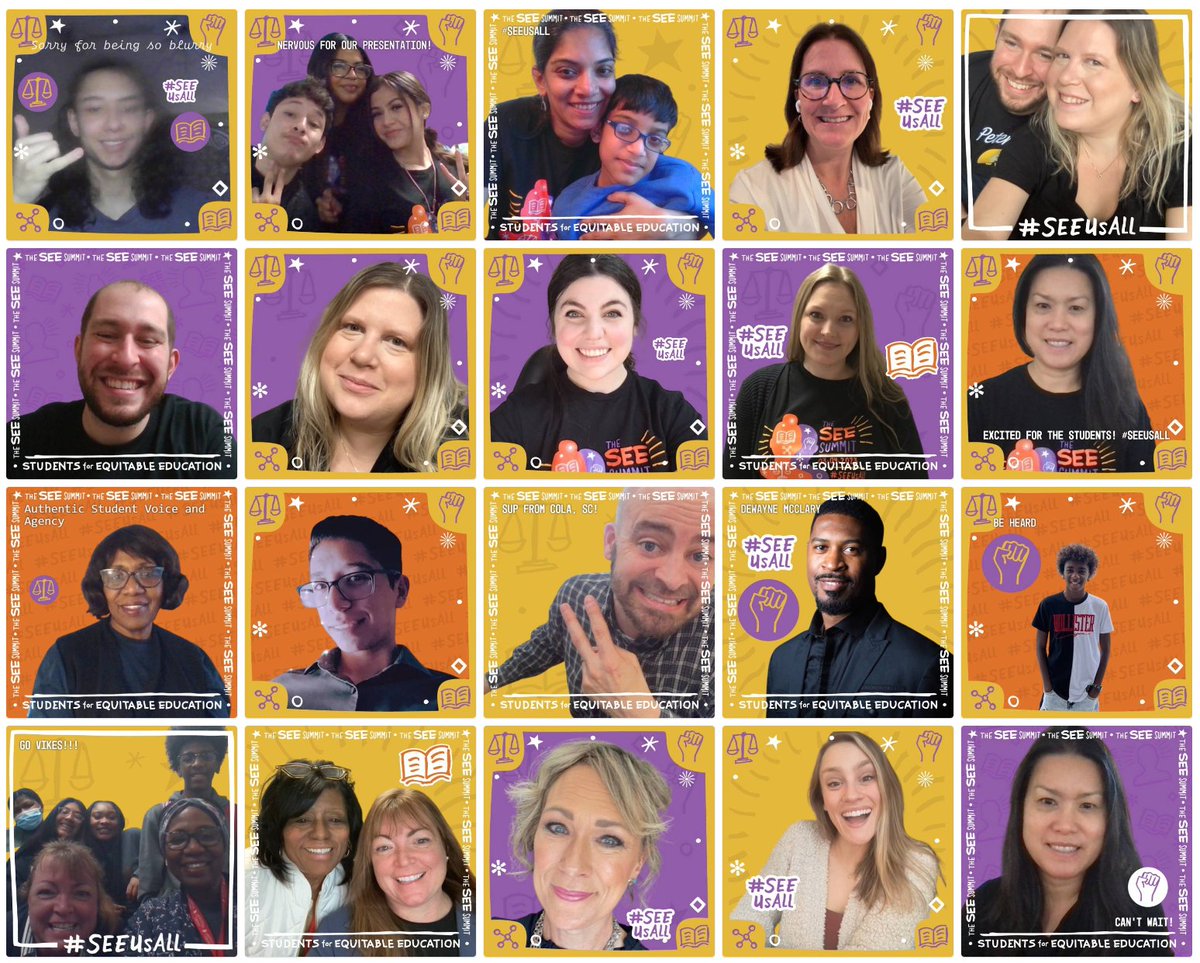 Looking forward to centering #studentvoice and meeting other educators who have this as a priority! #seeusall <a href="/DigitalPromise/">Digital Promise</a> <a href="/Styles_MarlonJr/">Marlon Styles</a>