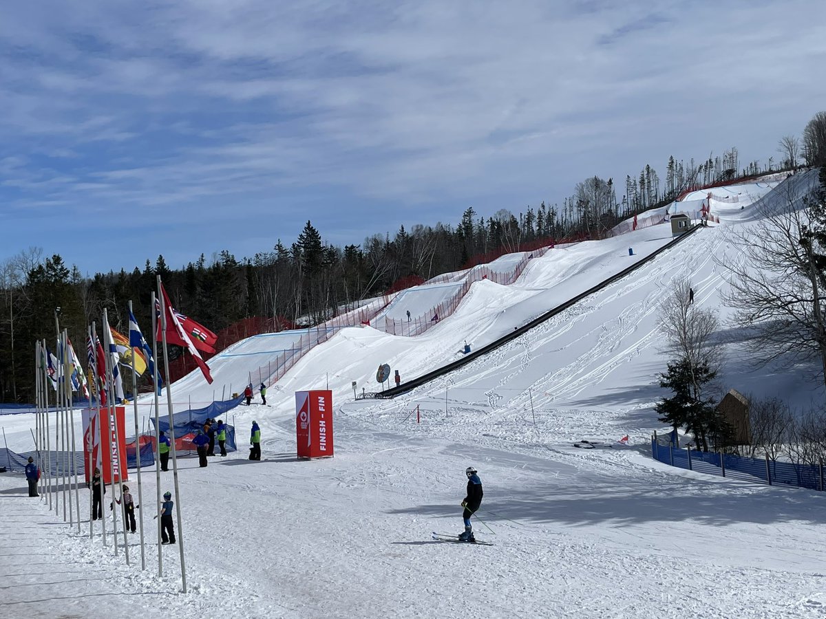 Beauty of a day for #CanadaGames #brookvale #SkiCross
Go #TeamPEI! #ProudMomma
