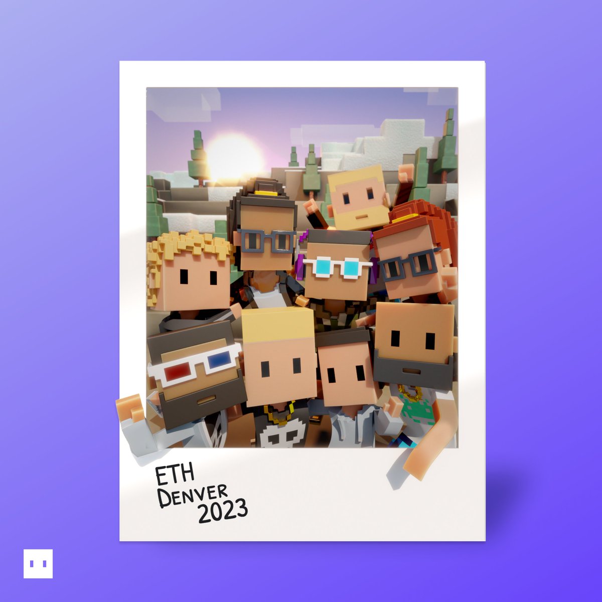 MeebitsNFTs's tweet image. Wish you were here making memories with us at #ETHDenver!