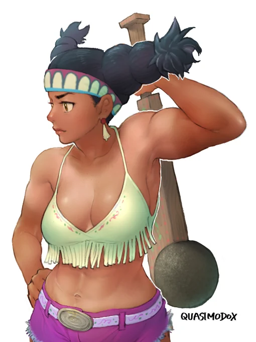 Tanned version, Adult Lily Street fighter 6. 