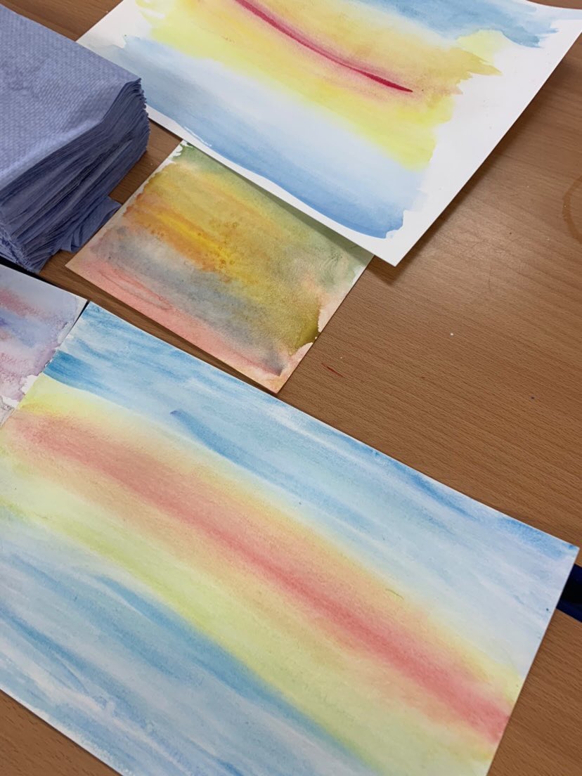 PhoenixPark_'s tweet photo. We had the pleasure of welcoming local artist Fran Young back to Park House again yesterday morning. Fran led a watercolour workshop with our @NCFE Art group which explored historic buildings in Cleethorpes ๐จ #ThisIsAP #WeMakeADifference #PPAValues #Respect @WellspringAT https://t.co/V0xK3ascCr