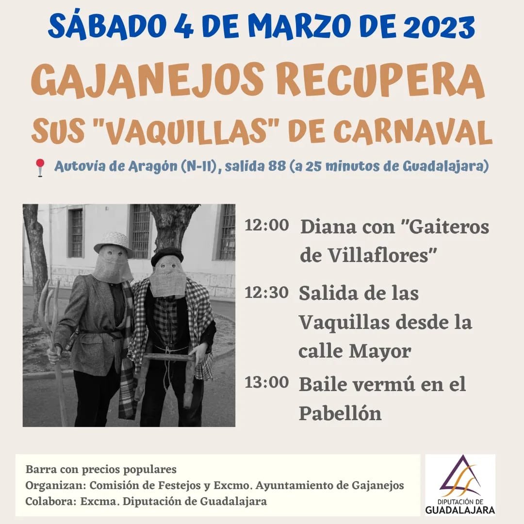 Hoy salen las vaquillas de Gajanejos ( Guadalajara )
