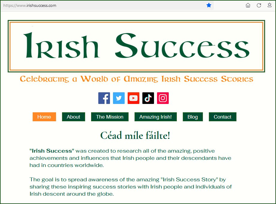 Irish Success tweet media
